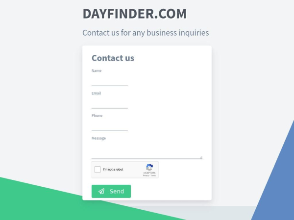 dayfinder.com